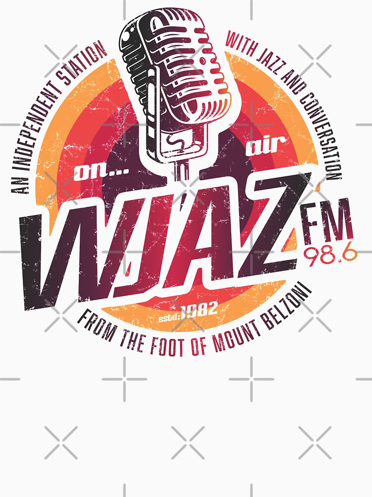 Vintage Radio Design WJAZ by GraphicAlchemy