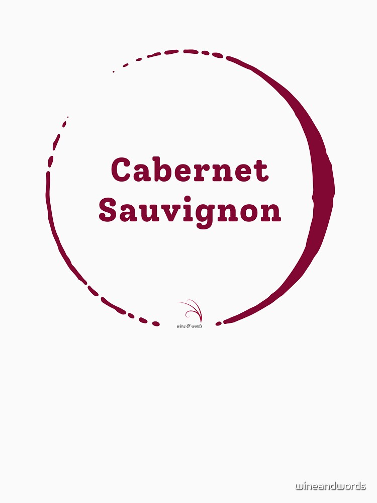 Red wine stain - Cabernet Sauvignon by wineandwords