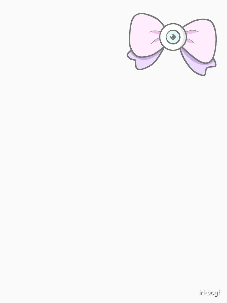 Pastel Gothic Eyeball Bow by irl-boyf