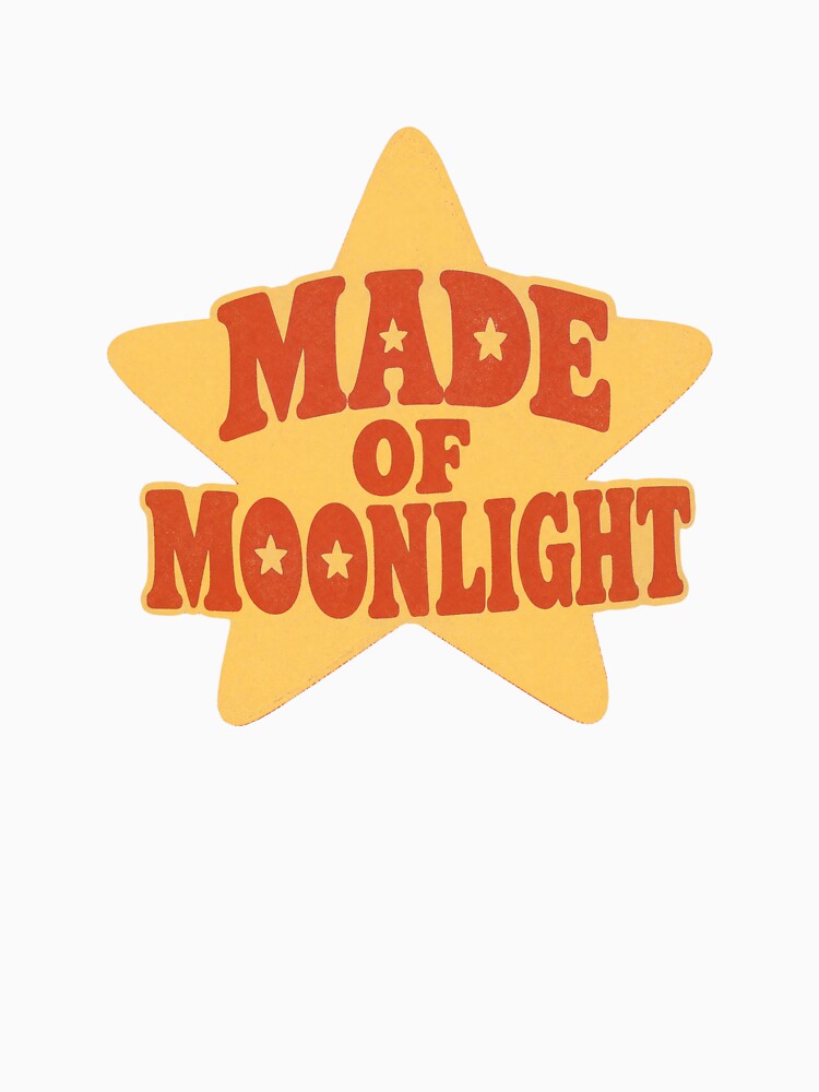 Made Of Moonlight Retro Star Celestial Aesthetic Print by Notecrea