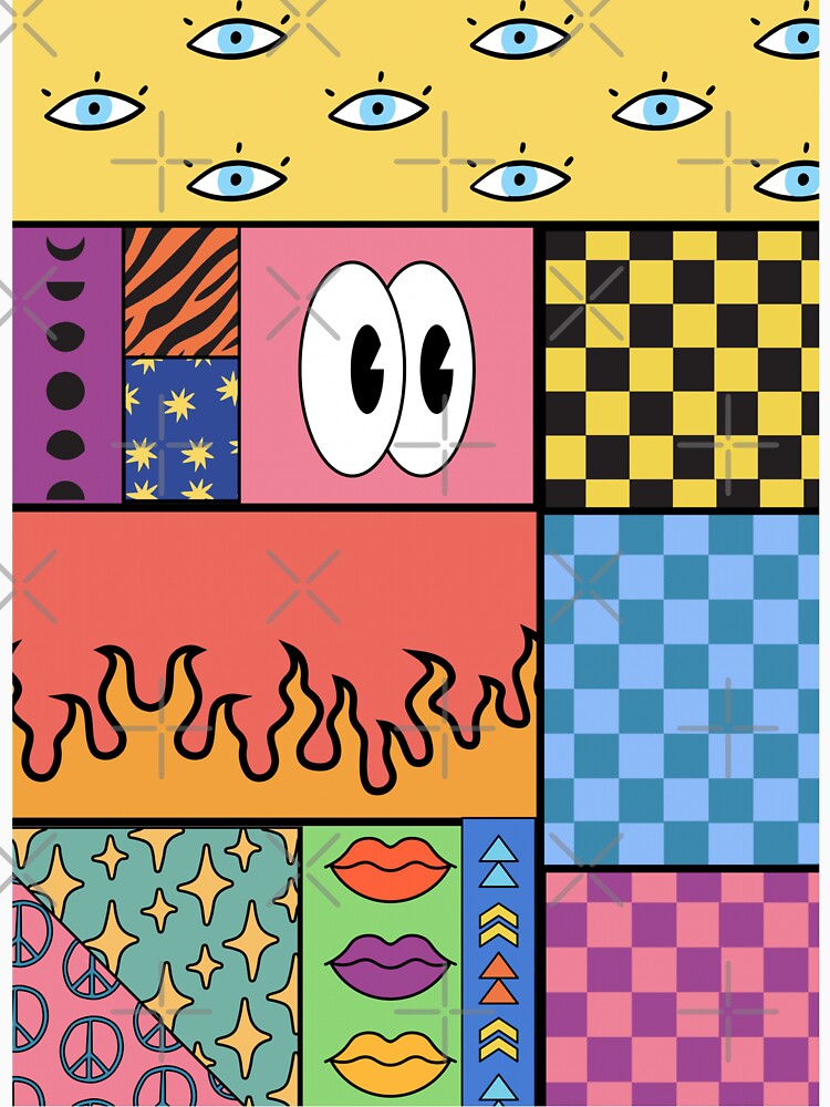 Pattern|hippie|bright by Lavannya