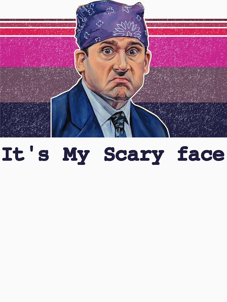 It's My Scary Face Office Halloween by rbucktrasian