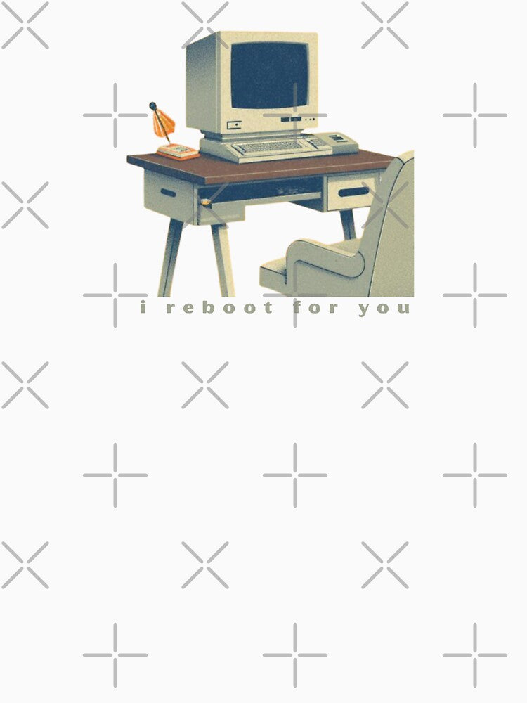 I Reboot For You - Cute Pun | TeeHee Puns Funny Design by TeeHee Puns