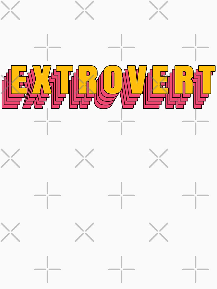 Extrovert (V1) Sticker by ASOE