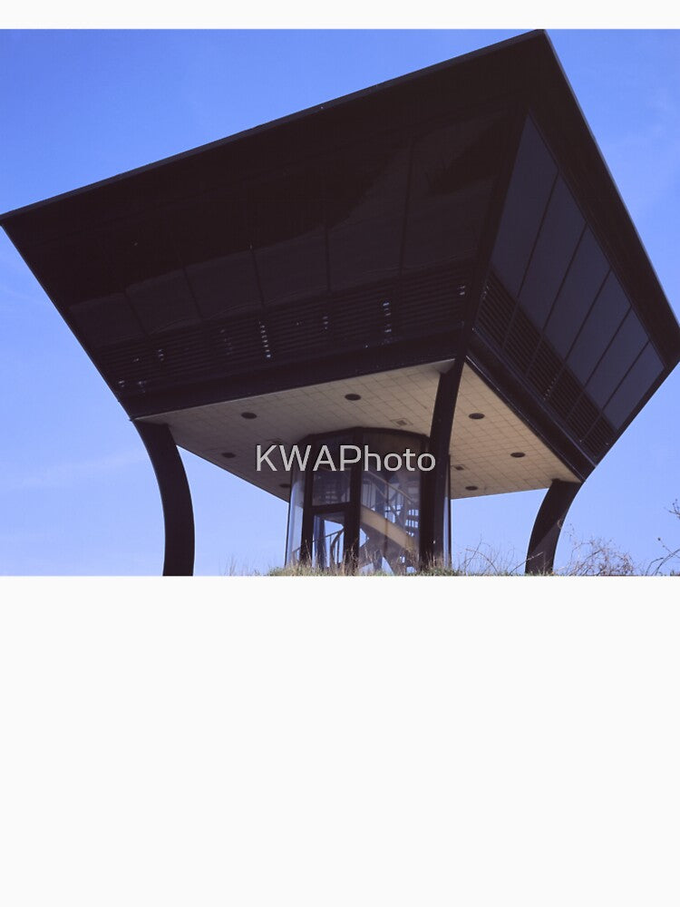 Glass Spiral Stair Building by KWAPhoto