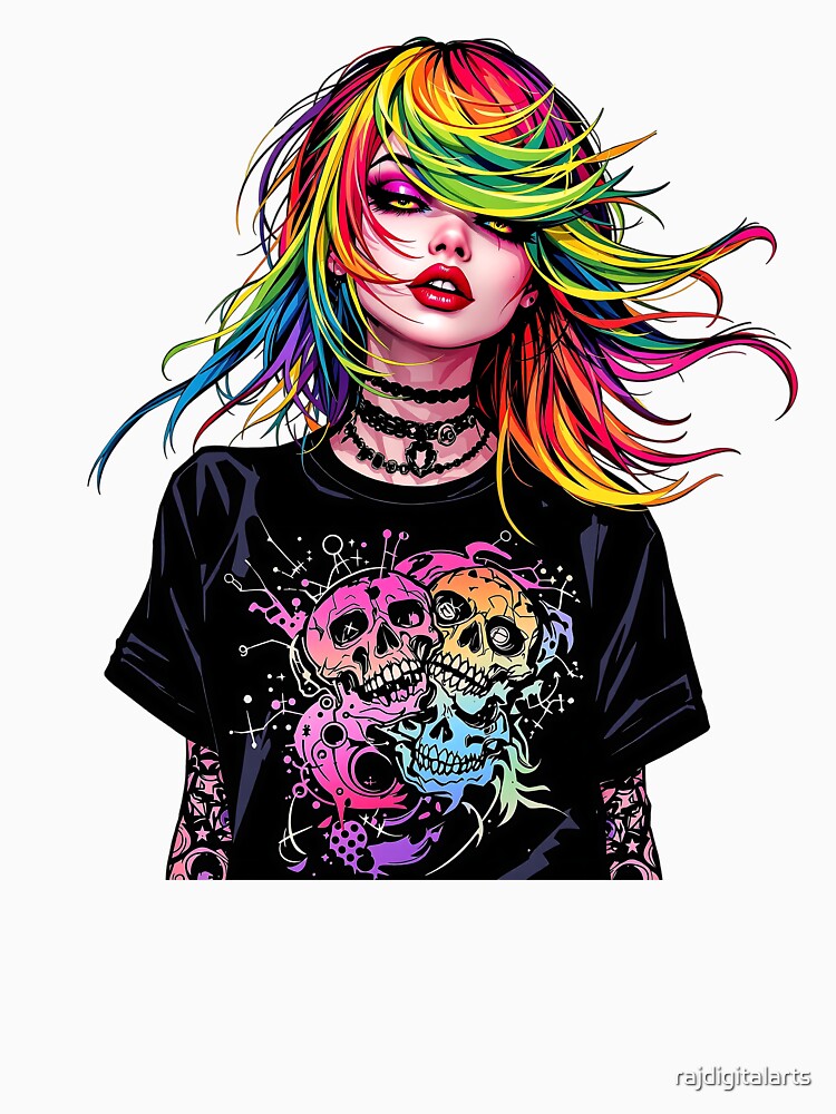 punk girl by rajdigitalarts