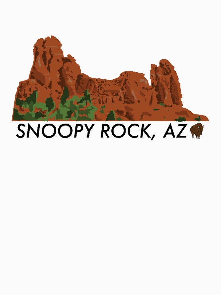 Snoopy Rock Graphic by canayan