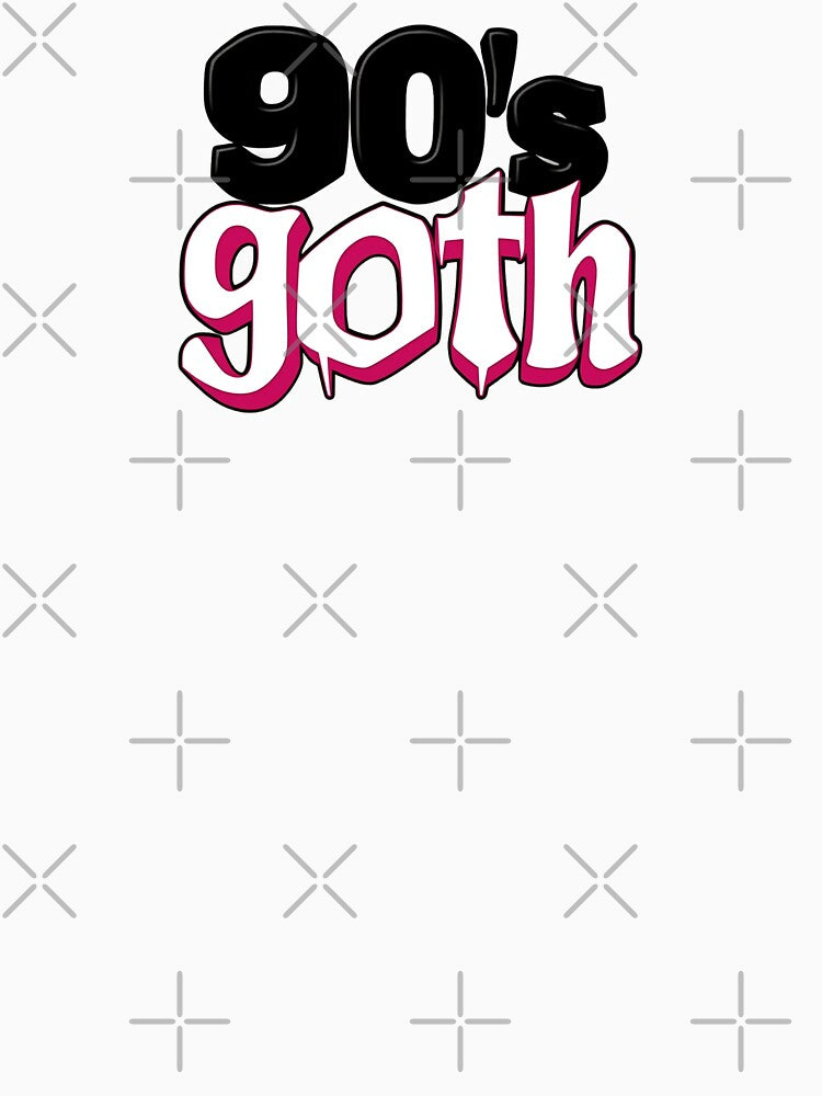 90s Goth, Cartoon Font, Spooky by Burn-Ego