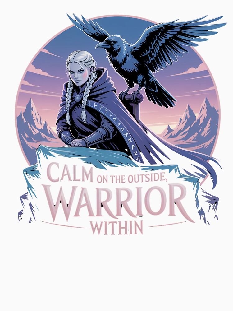 Calm Outside, Warrior Within – Introvert Fantasy Warrior Art by Slavicsoul