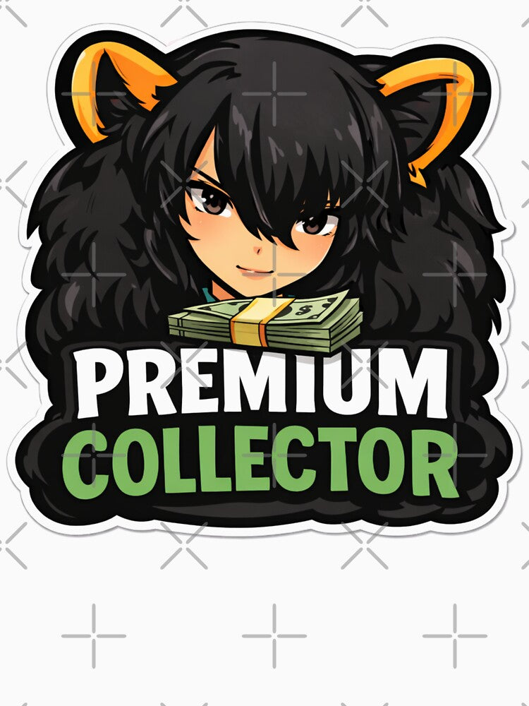 Premium Collector – Anime Money Collector Trading Meme by VolatilityEdge