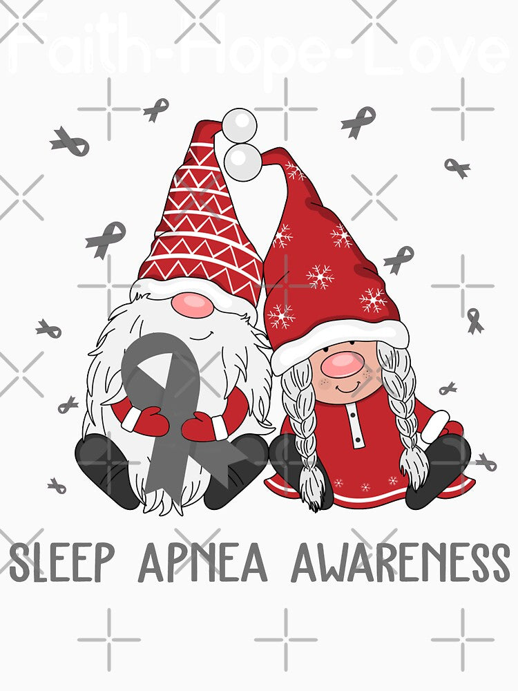 Faith Hope Love Sleep Apnea Awareness by Sabfit