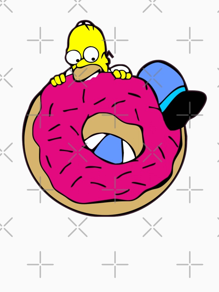 Homer and Donut by bertyb123
