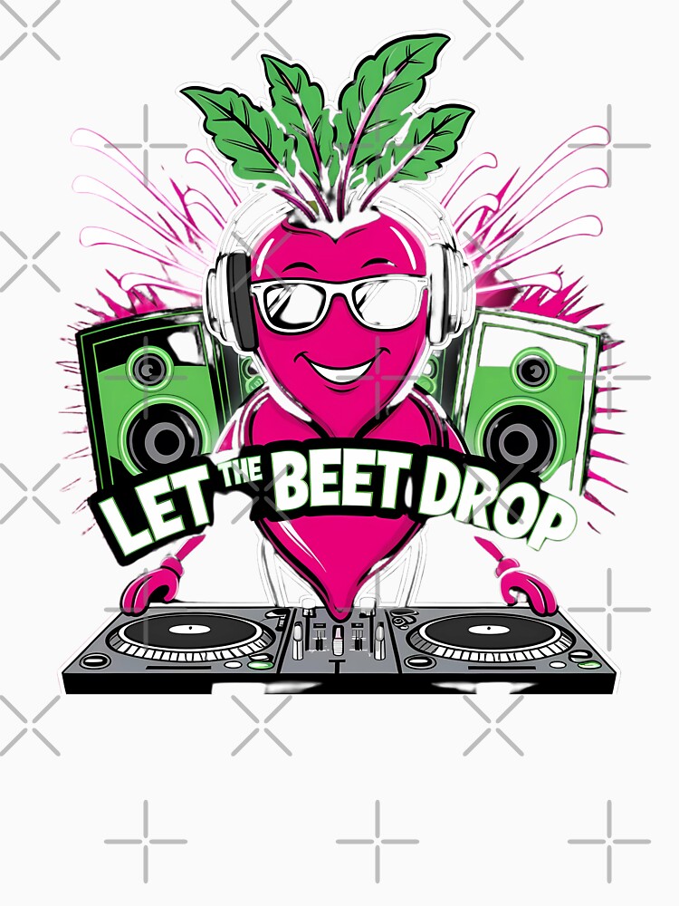 Let the Beet Drop - Funny Food and Music Pun by Vistone