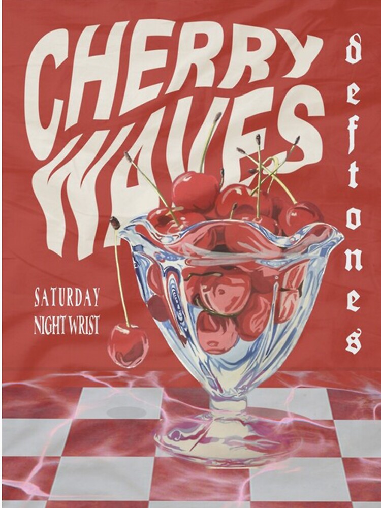 Poster Deftones - Cherry Waves by marTeenHamb