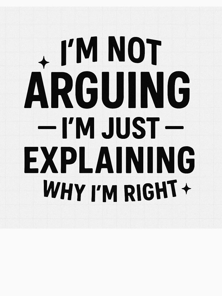 Sarcastic Quote – Bold Typographic Design by TendenciaImpressa