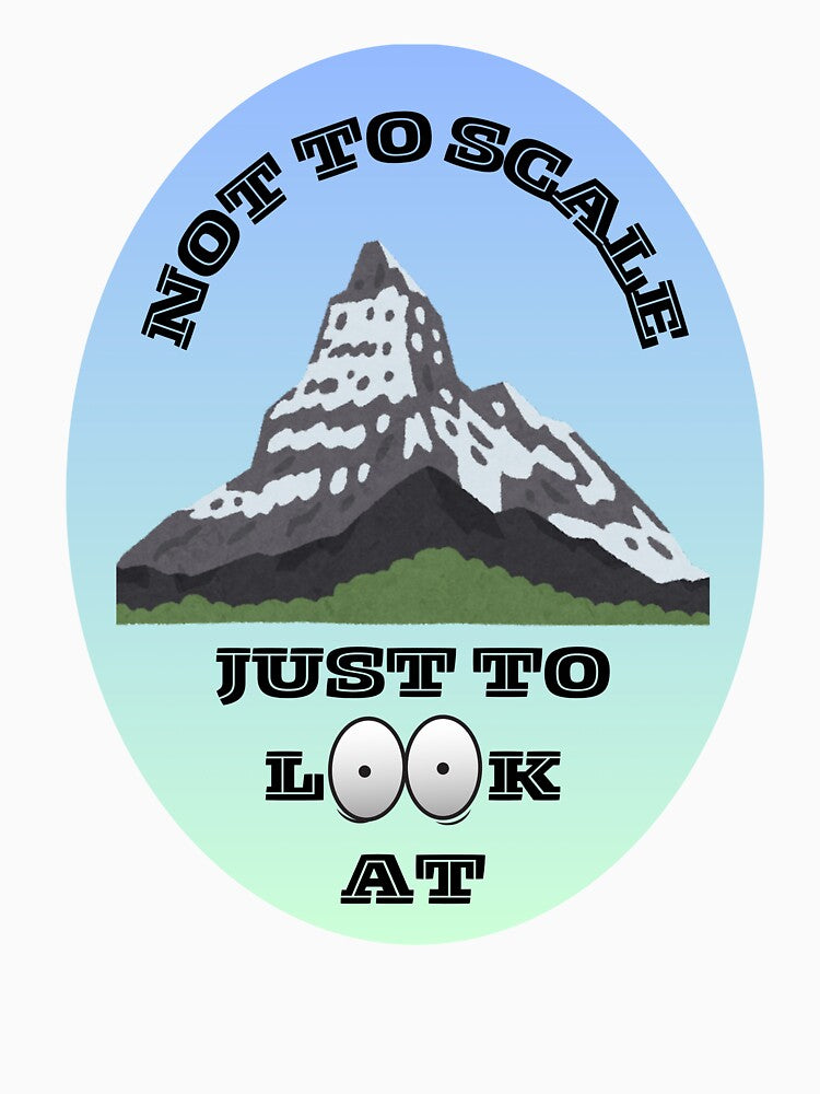 mountain not to scale by IFarty