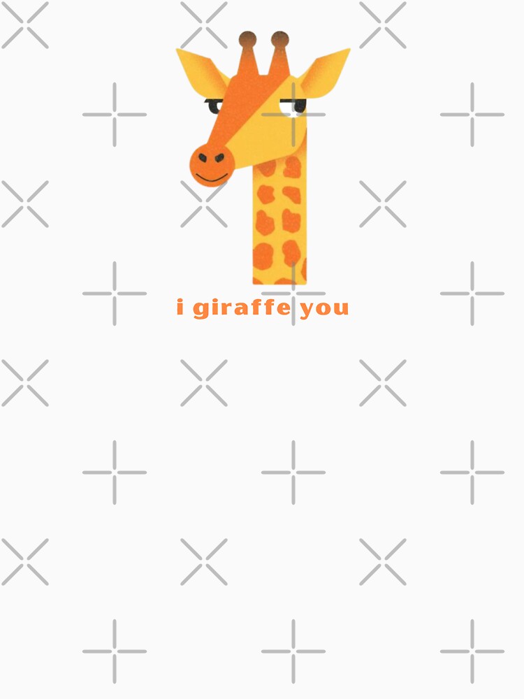 I Giraffe You - Cute Pun | TeeHee Puns Funny Design by TeeHee Puns