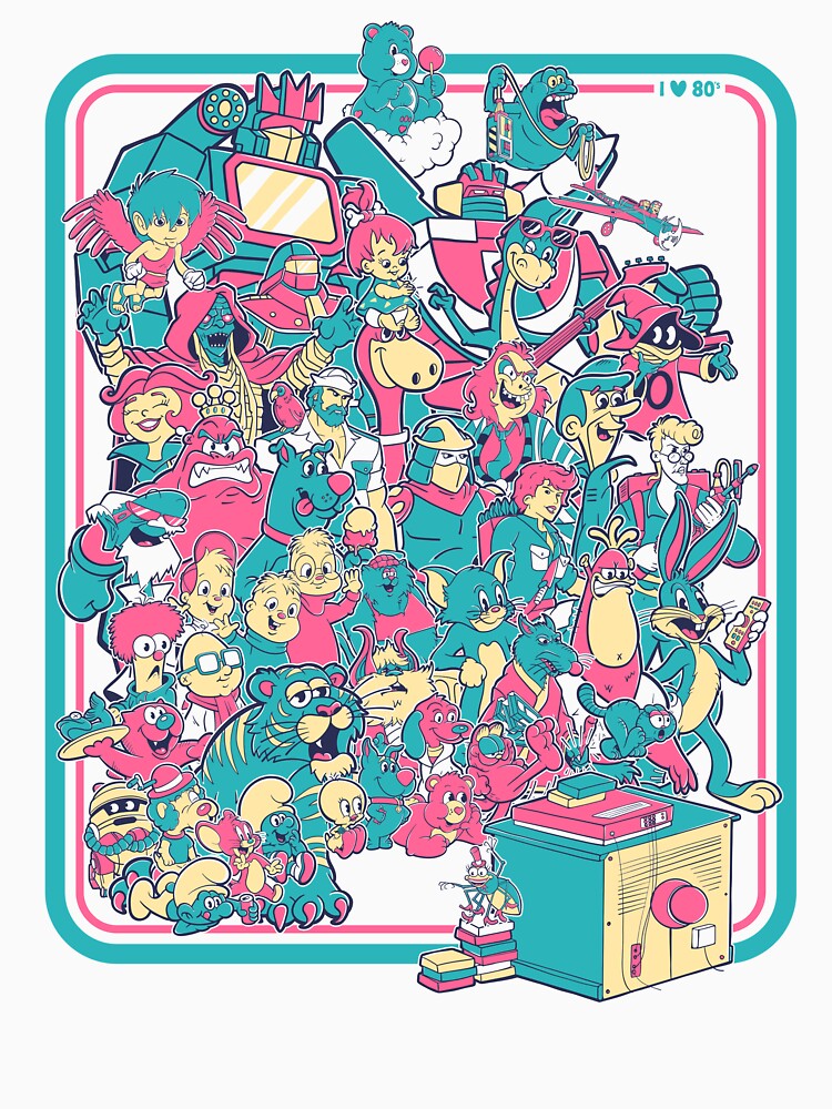 Cartoon Craze 80s Edition by ChrisNixt