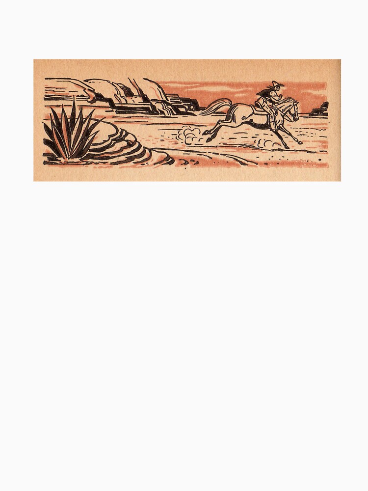 Vintage Cowboy Lanscape by Madison Elizabeth