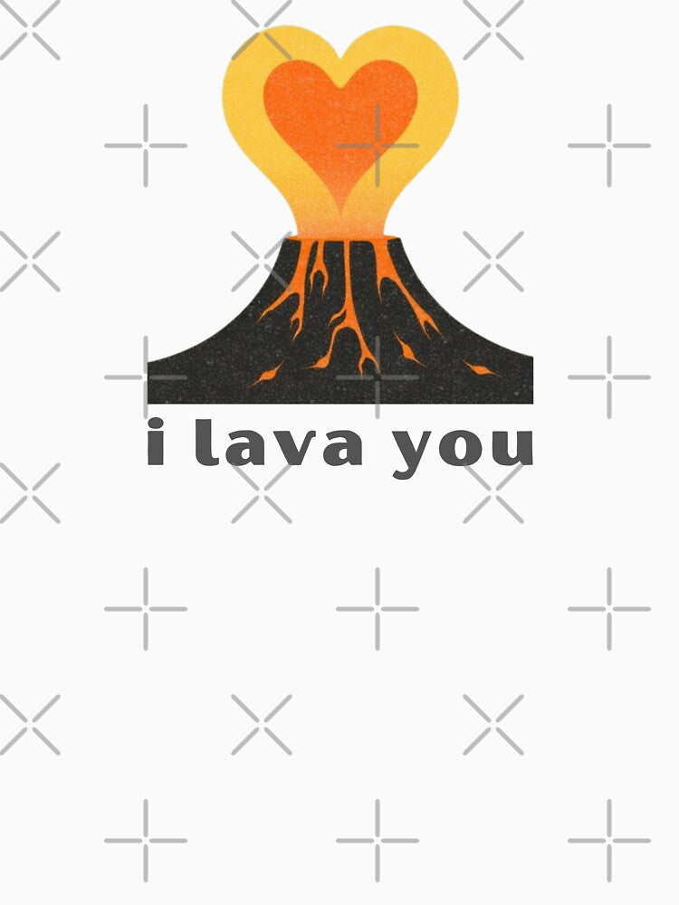 I Lava You - Cute Pun | TeeHee Puns Funny Design by TeeHee Puns