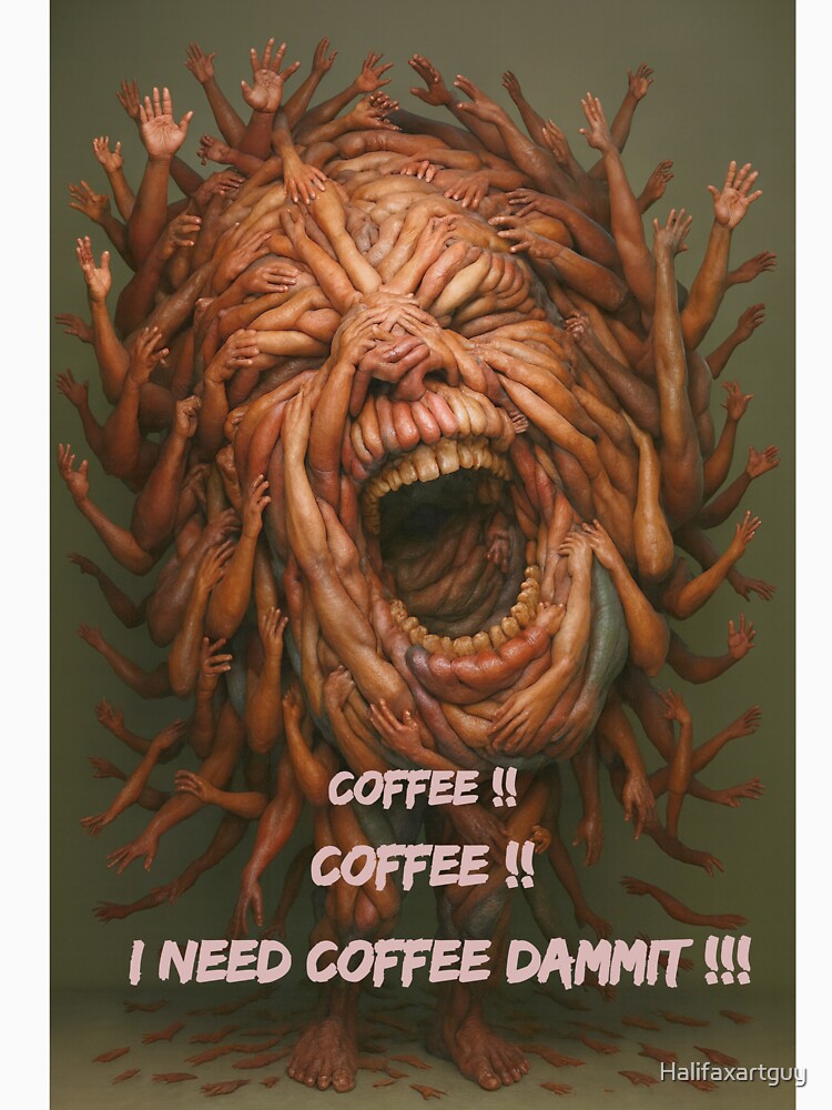 I NEED COFFEE by Halifaxartguy