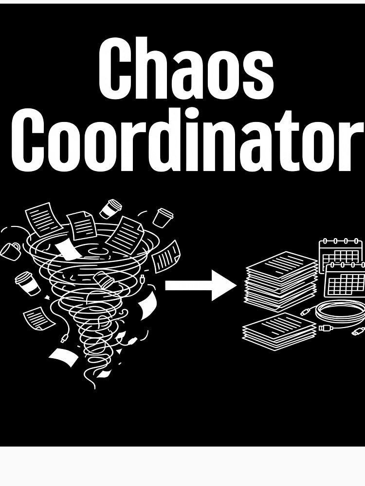 Chaos Coordinator Graphic by Bensoncreatives