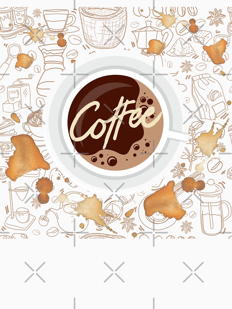 Cofe Coffee Cup – Aesthetic Coffee Stain Design by Art-Design-EM