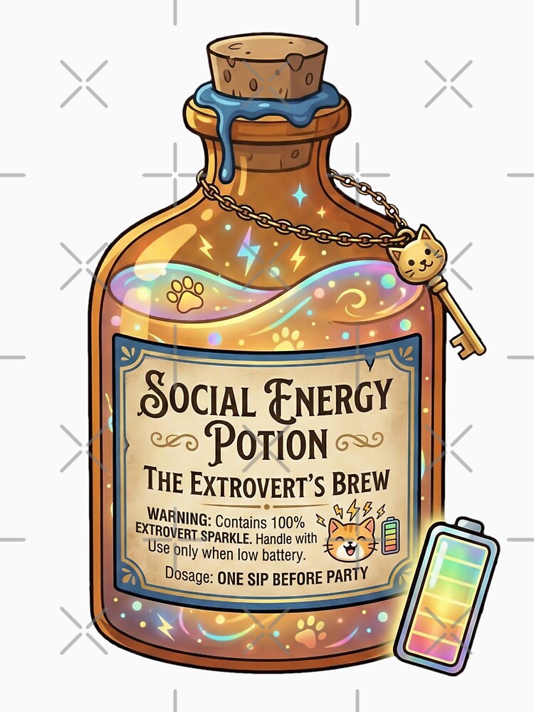 The Introvert's Social Energy Potion by MythoWorldddd