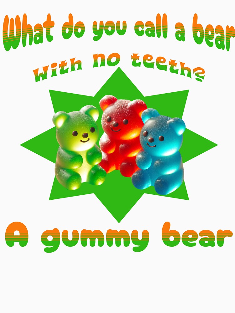 Funny gummy bear by JennyFinns
