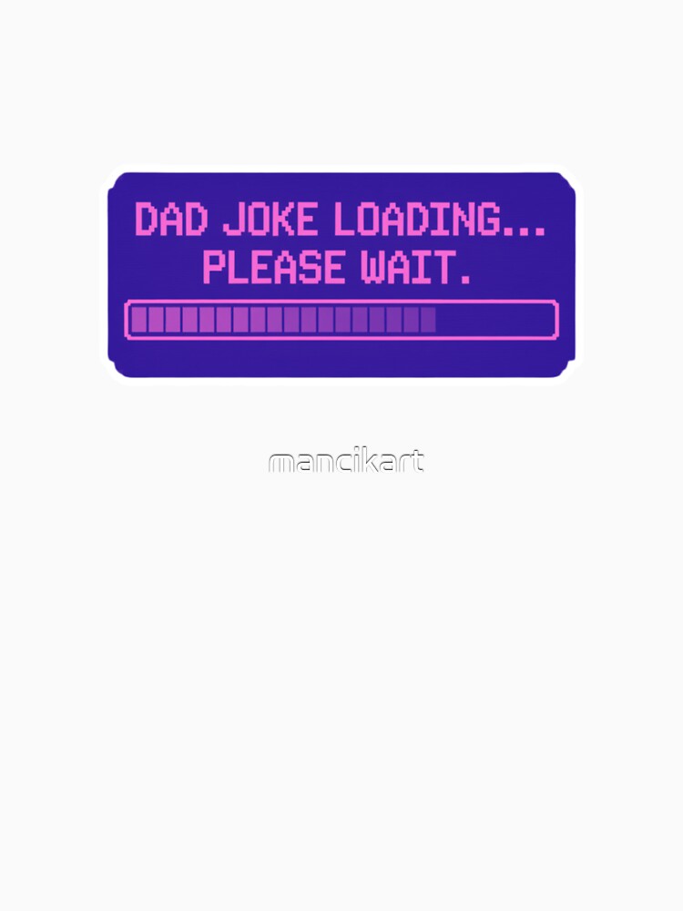 Retro Pixel Style Dad Jokes by mancikart