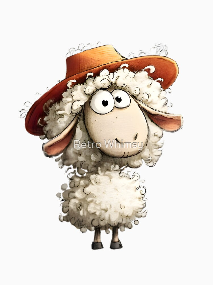 Stylish Sheep by Retro Whimsy