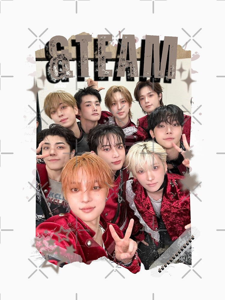 &Team Nine-Member Japanese Boy Group Music Global Boy Group kpop jpop Japan Kpop Korea by AJUNICE STUDIO
