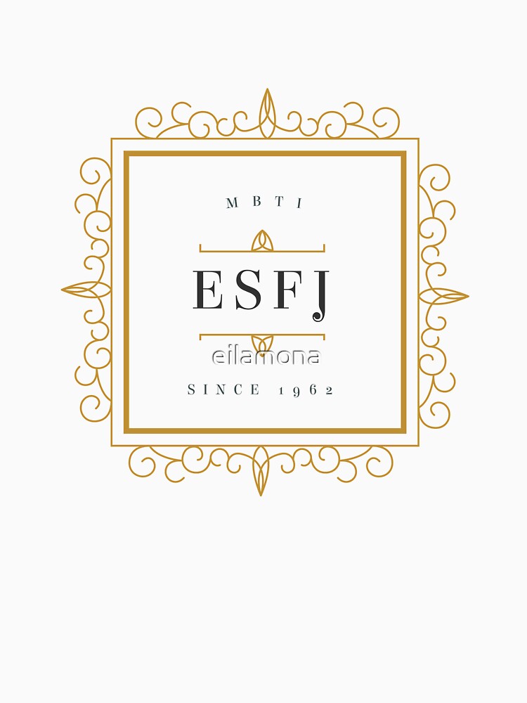ESFJ Ornamental Insignia (white) by eilamona