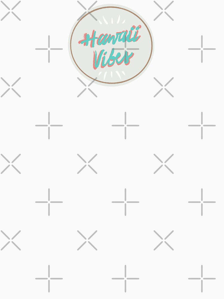 Fresh Hawaii Vibes Summer Boho Illustration by bahyocah