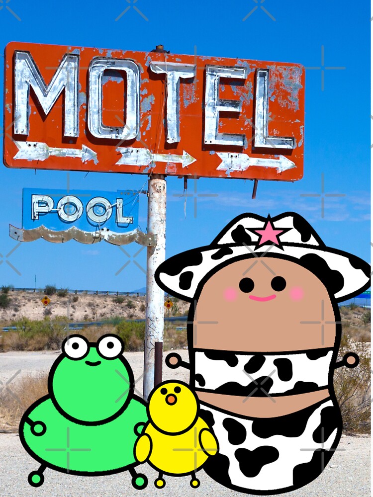 Jenny Potato, Frog and Duck Vacation - Motel by Sassy and Nelly