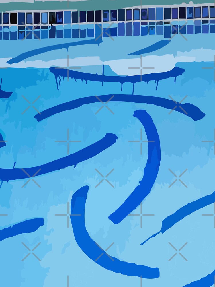 The Swimming Pool Of David Hockney by carlarmes