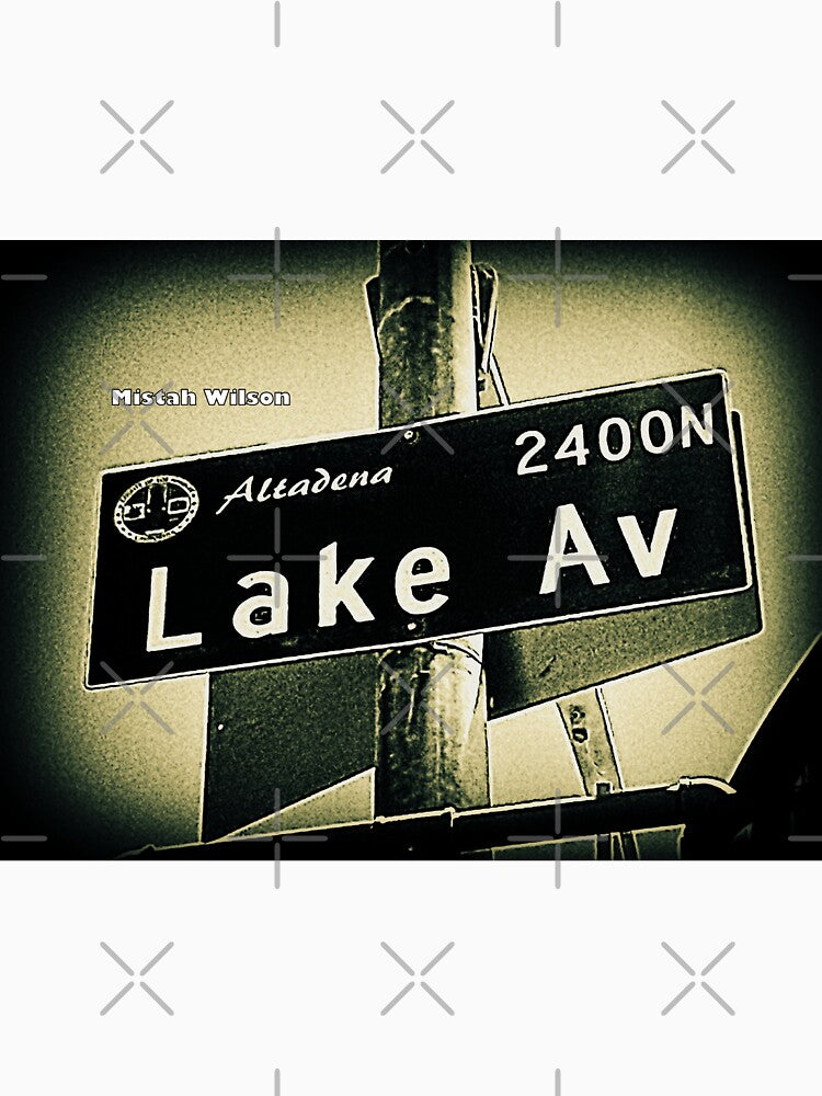 Lake Avenue, Altadena, CA by Mistah Wilson by The Street Sign Store