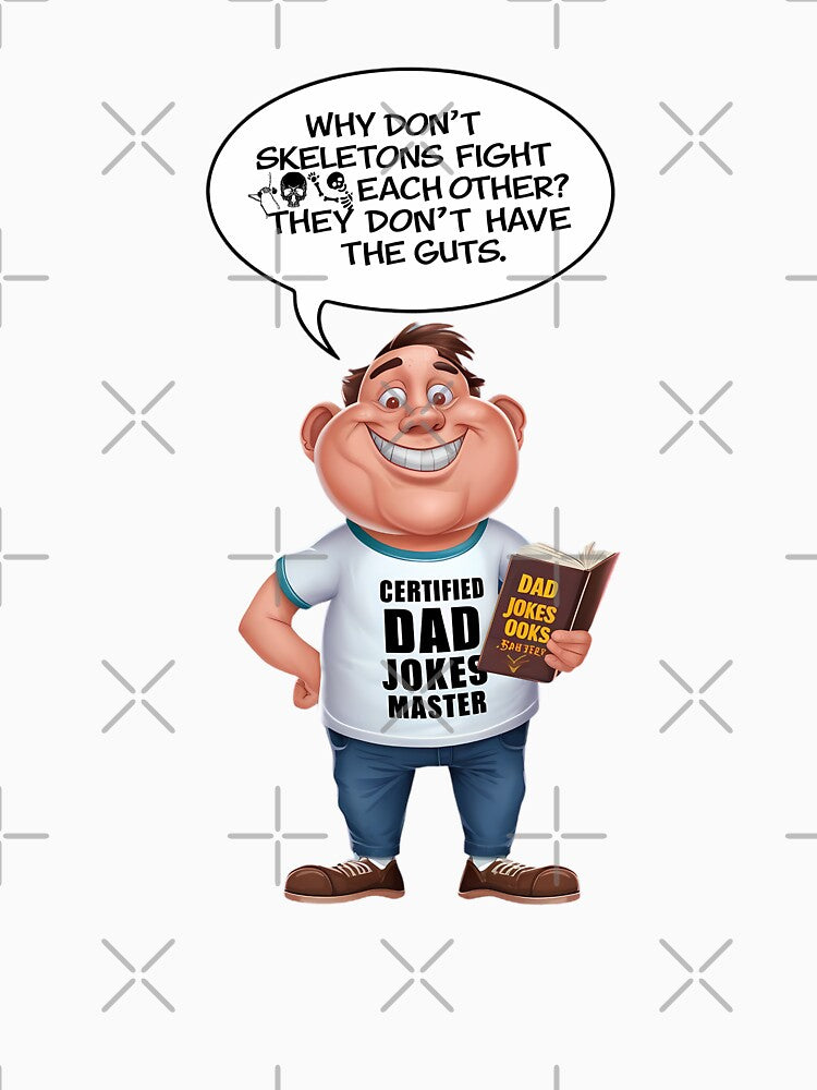 Certified Dad Jokes Master - Funny Dad by Taans-Creation