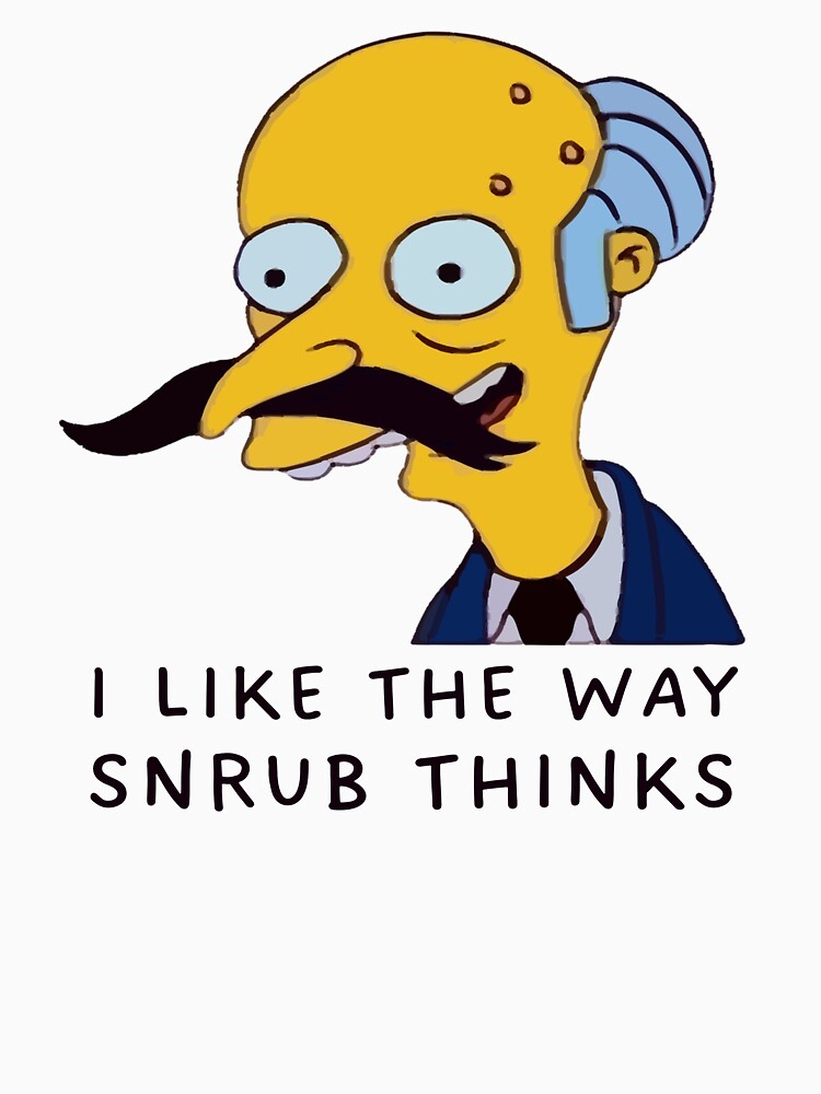 I Like the Way Snrub Thinks – Cartoon Parody Meme by UNK-Fatigues