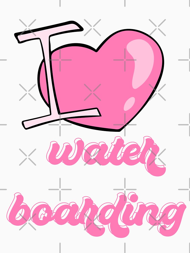 funny i love waterboarding Sticker by BestArtDZ