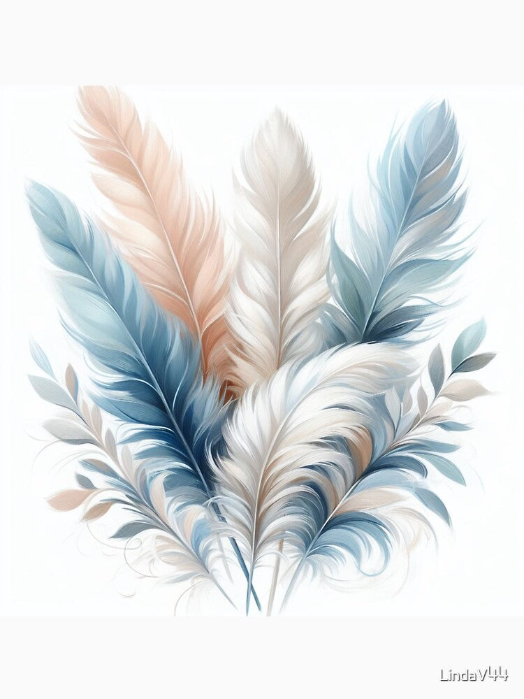 Feathers Soft and Light by LindaV44