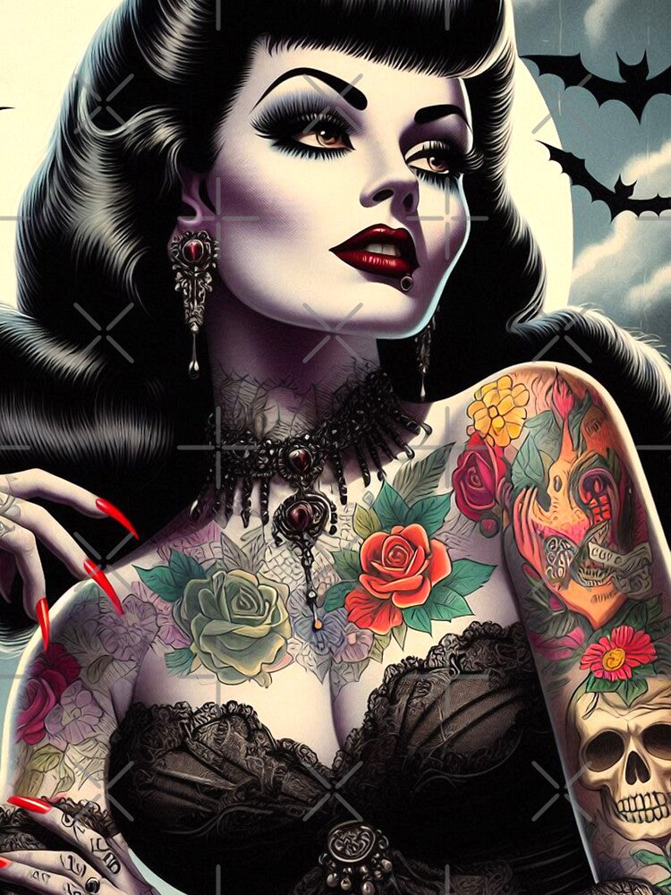 Hot Goth Girl by PulpVintage