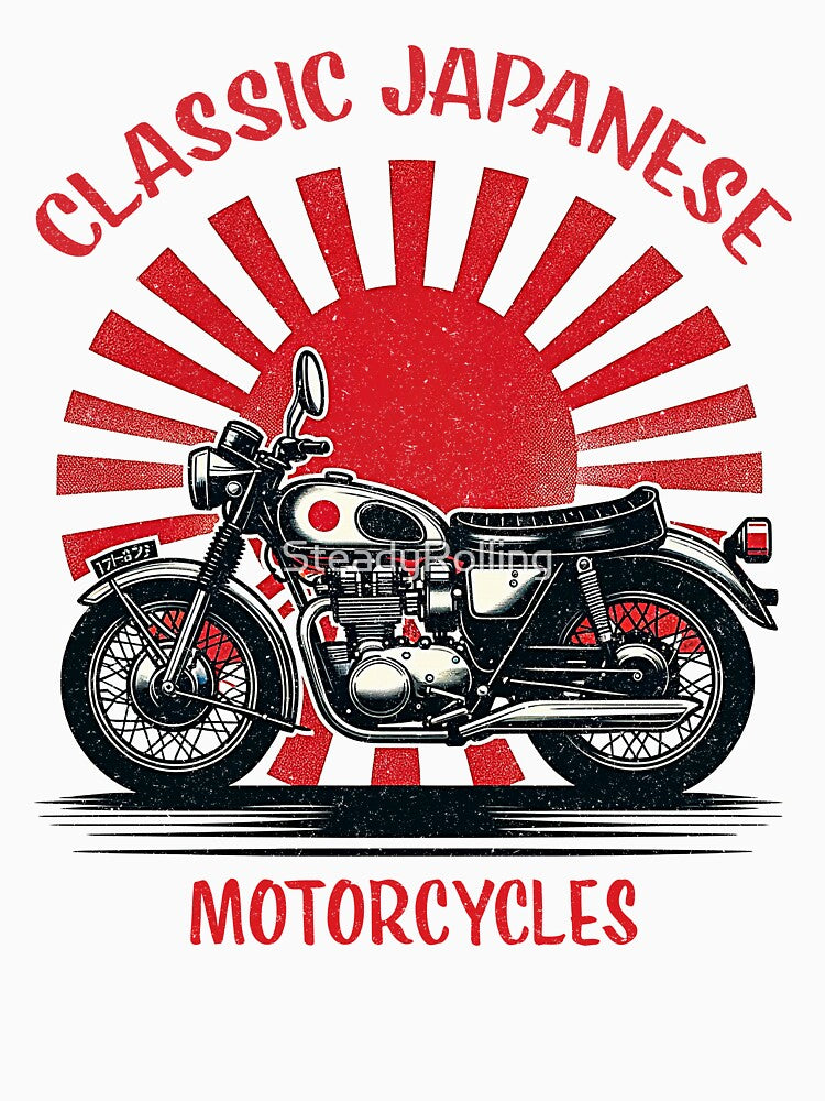 Classic Japanese Motorcycles 2 by SteadyRolling