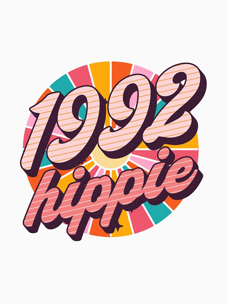 1992 Hippie - Cool Since 1992 - Gift For Hippies - Get This by AlanPhotoArt