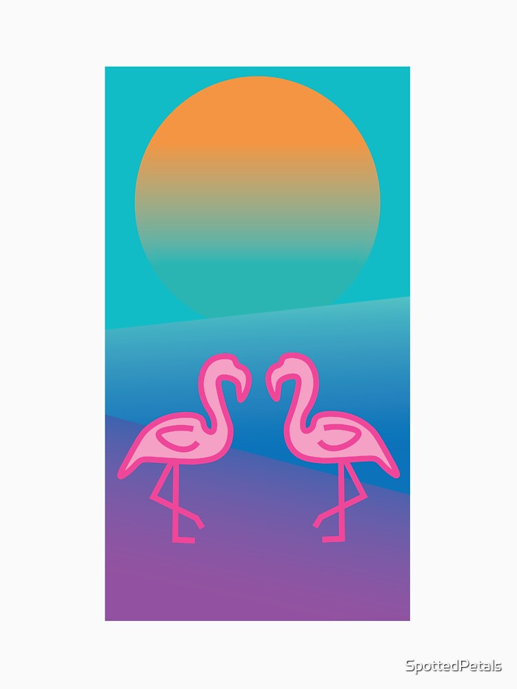 Flamingo Sunset by SpottedPetals