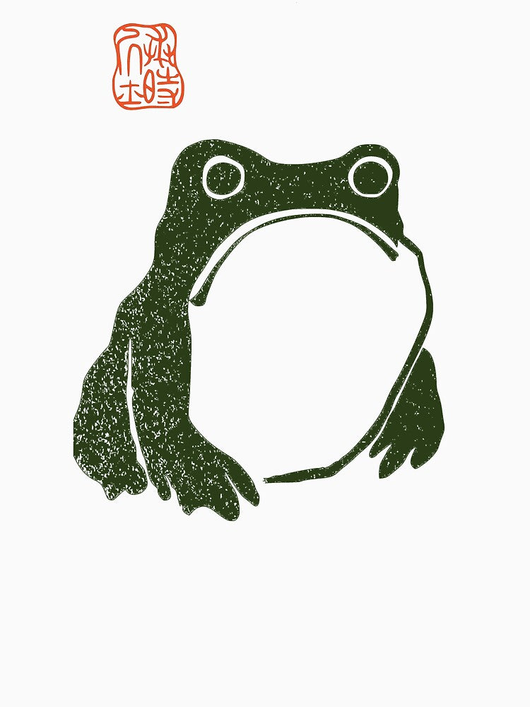 Matsumoto Hoji Grumpy Frog by Ilinoa