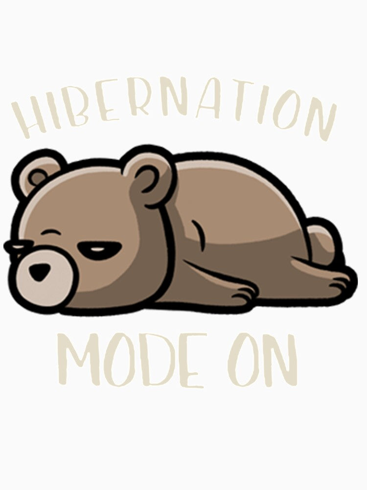 Lazy Hibernation Mode On Funny Lazy by PixelsNotPens