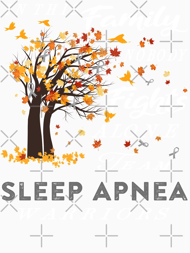 In This Family No One Fight Alone Sleep Apnea Awareness by radianen
