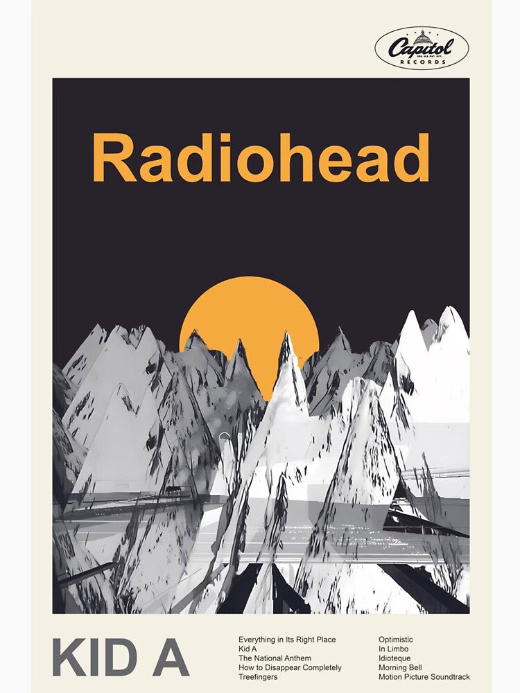 Alternative Band 80s Poster by teyi drudut
