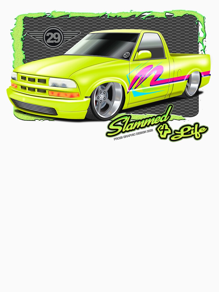 Bagged Custom S10 Mini Truck by Pro29Graphics